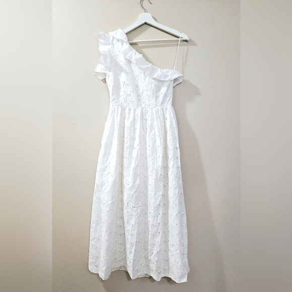Batsheva - Jude Dress in White Broderie - Size 2 (NWT) - Picture 9 of 10